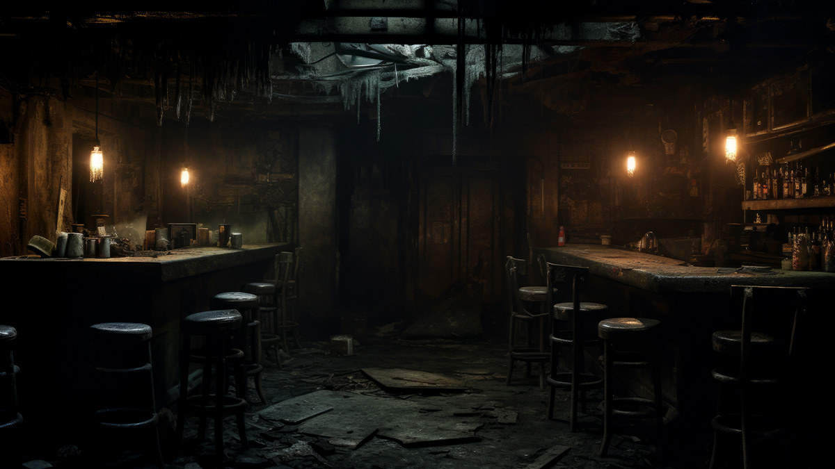 pub in crisi - la sala