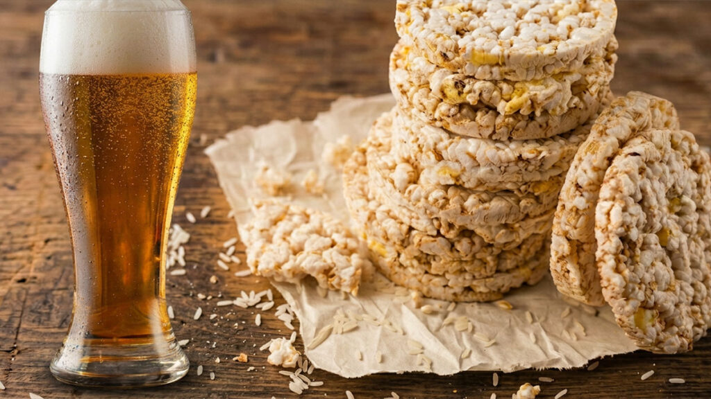 Birra e Gallette di Riso