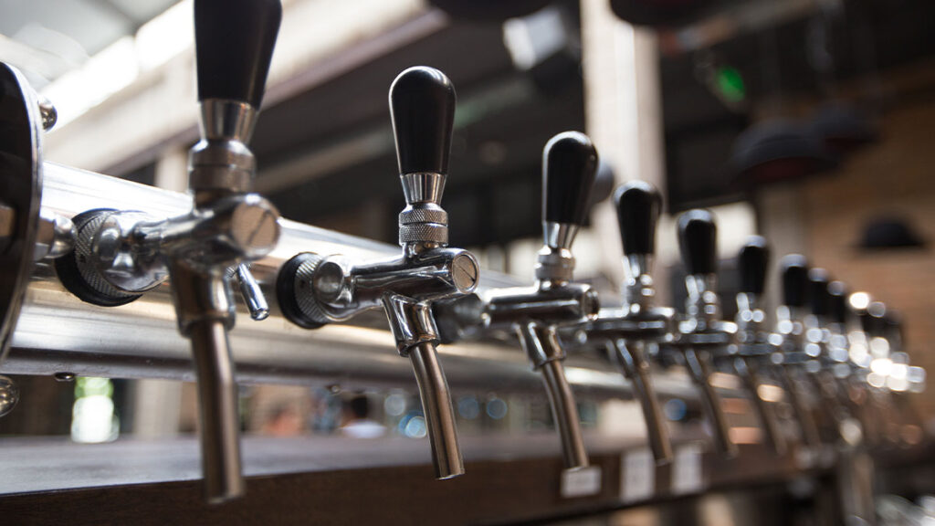scelta delle birre alla spina 1